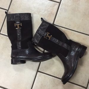 Tory Burch brown boots
